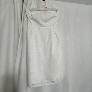 White strapless Old Navy dress size 4